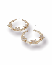 Load image into Gallery viewer, Butterfly Bamboo Earrings
