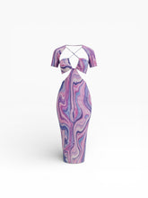 Load image into Gallery viewer, Trippy About You Midi Dress
