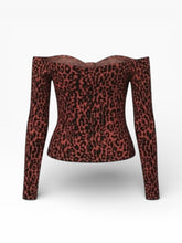 Load image into Gallery viewer, Leopard Mesh Top
