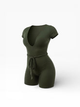 Load image into Gallery viewer, Ribbed Romper
