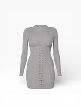 Load image into Gallery viewer, Corset Lace Up Dress
