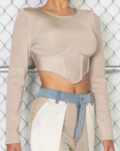Load image into Gallery viewer, Bandage Bodice Sweater

