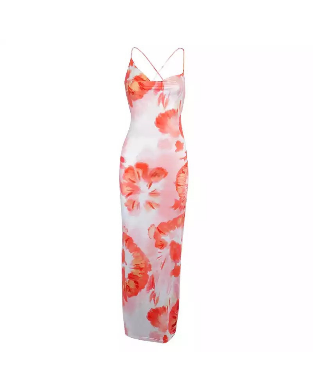 Tie Dye Tie Up Dress  Muse Market Co.