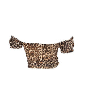 Load image into Gallery viewer, Leopard Crop Top
