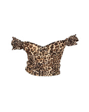 Load image into Gallery viewer, Leopard Crop Top
